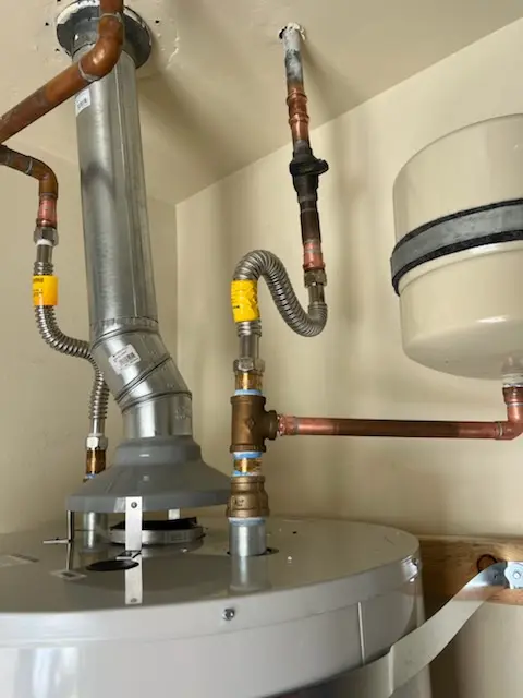 Water heater installation and plumbing repair in Davis Square